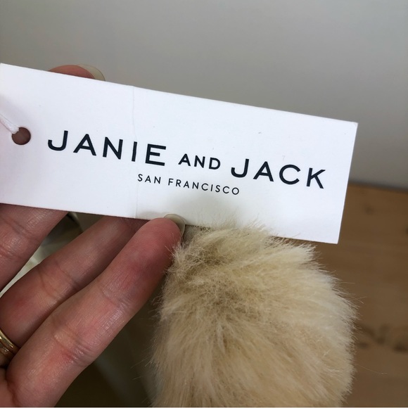 JANIE AND JACK METALLIC FLORAL JACQUARD DRESS SIZE 6 NWT 114.00 CREAM AND SUGAR - Picture 3 of 11